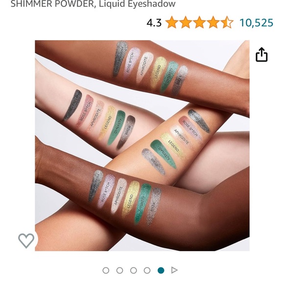 Haus Labs Glam Attack Liquid Eyeshadow in Legend - Picture 5 of 6